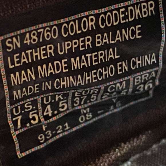 Womens 7.5 Skechers Slip On Loafers Brown Leather TSS0041 - Picture 8 of 8